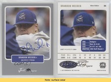 2004 Just Minors Just Prospects Silver Auto /200 Brandon Weeden #86 Auto