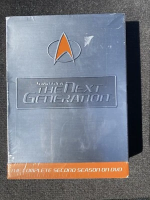 STAR TREK THE NEXT GENERATION THE COMPLETE SECOND SEASON DVD BRAND NEW SEALED - Imagem 1 de 2