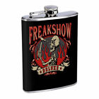 Vintage Freak Show Poster D18 Flask 8oz Stainless Steel Hip Drinking Whiskey