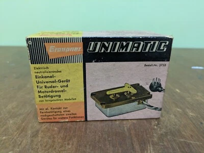 Graupner Unimatic Single Channel Actuator RC Pulse Control NOS - Image 1 of 4