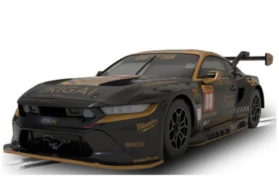 Scalextric Ford Mustang GT3 - Proton Competition Qatar 2024 in Clear Box - Image 1 of 4