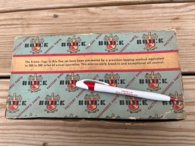 Vintage Rare NOS Factory Buick Parts General Motors Piston Rings 1389173 Foto 1 de 4
