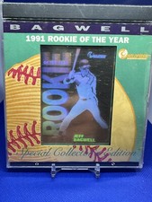 Jeff Bagwell 1992 Holoprism 1991 Rookie Of The Year #/D 4 Card Set Sealed ASTROS