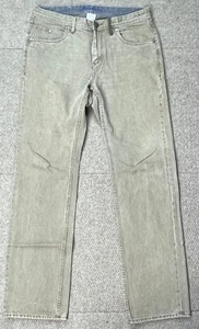 Robert Graham Classic Yates Men's Brown 5 Pocket Jeans Size 32 (Actual 34x32) - Picture 1 of 15