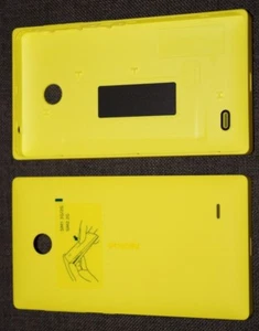 Original Nokia X / X+ Battery Cover Backcover Buttons Yellow - Picture 1 of 1