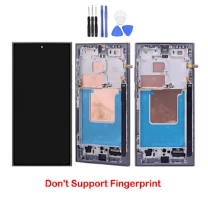 LCD Display TFT Touch Screen Digitizer Frame For Samsung Galaxy S24 Ultra S928 - Picture 1 of 15