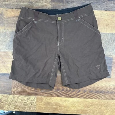 Шорты женские Mountain Hardwear 4 коричневые легкие походные брюки для улицы - Изображение 1 из 4