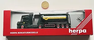 B262 Herpa 1:87 LKW Scania MST Mineral-Spedition-Transport Silo-/Tankwagen OVP - Bild 1 von 8