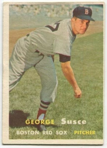 1957 Topps #229 George Susce Boston Red Sox - Bild 1 von 2