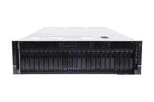 Server Dell R940 24x2.5" 12xNVMe 4xGold5122 128GB RAM 2x960GB SSD H730P iDRAC9 - Picture 1 of 7