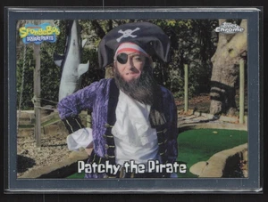 #4 Patchy The Pirate - SpongeBob SquarePants Topps Chrome 2025 Base - Picture 1 of 2