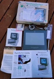 Vintage CIC Mac Handwriter Digitizer Draw Input Tablet CalComp Apple Macintosh - Picture 1 of 2
