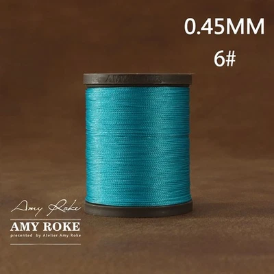 Amy Roke Waxed Polyester Thread 045mm for Leather Hand Stitching DIY Craft - Image 1 of 4