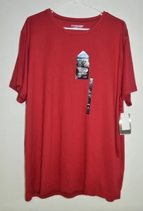 CoolKeep Mens Crew Sleep Tee XXL Red Berry NWT - Picture 1 of 6