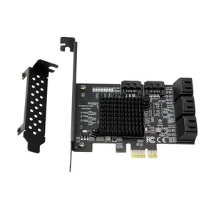 8-Port SATA 3.0 PCI Express Expansion Card PCI-E Controller 6G Adapter for HDDai - Picture 1 of 10