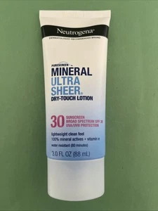 Neutrogena Mineral UltraSheer Dry-Touch SPF 30 Sunscreen Lotion, Water-Resistant - Picture 1 of 2