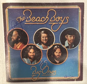 Bruce Wilson Al Jardine Beach Boys Musik handsigniertes 15 Big Ones Vinyl Album - Bild 1 von 1