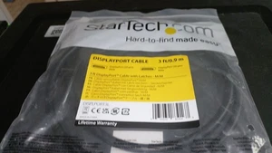 Cable DisplayPort (M) a DisplayPort (M) de 3 pies {StarTech.com} {DISPLPORT3L} - Imagen 1 de 5