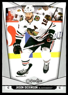 2024-25 O-Pee-Chee #76 Jason Dickinson Chicago Blackhawks Hockey Card - Image 1 of 2