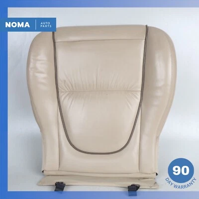 2007 Jaguar X350 XJ8 Front Right Side Lower Bottom Seat Cushion Beige OEM - Image 1 of 4