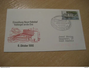 VAIHINGEN AN DER ENZ 1990 Nach Hunfeld Einweihung Des Neuen Bahnhofs - Bild 1 von 1