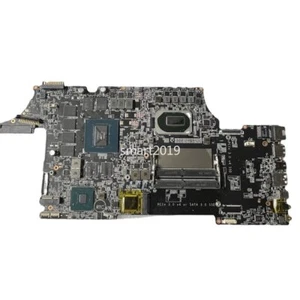 Motherboard For MSI GP75 MS-17E71 W/ SRH8Q i7-10750H CPU GTX1660TI 6GB GPU - Picture 1 of 5