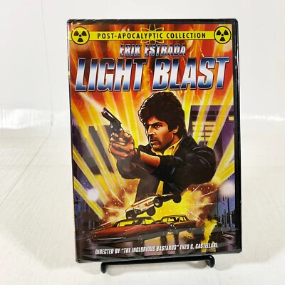 [NEW SEALED] Light Blast (Sci-Fi DVD) Erik Estrada Code Red RARE OOP - Image 1 of 2
