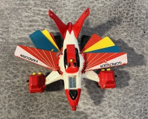 1978 Mattel ShoGun Power Ranger Gorenger Varidorin Diecast Air Plane PA-74 Japan - Picture 1 of 5