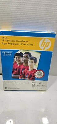 HP Advanced Photo Paper Inkjet Glossy 8.5x11" 100 Sheets New In Pack - Image 1 of 2