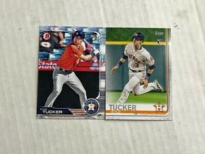 KYLE TUCKER LOTE DE 2 2019 Topps Flagship Base RC #60 + ¡Bow RC #94! ASTROS! - Imagen 1 de 3