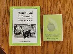 ANALYTICAL GRAMMAR TEACHER BOOK & DVD SET - Picture 1 of 5
