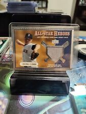 2001 Upper Deck ROGER CLEMENS #ASH-RC All-Star Heroes JERSEY CARD /1986 