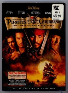 Pirates Caribbean Black Pearl DVD 2-Disc Collector’s Edition Disney Johnny Depp - Picture 1 of 2