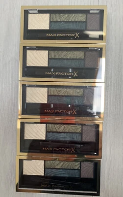 MAXFACTOR  SMOKEY DRAMA 2 IN 1 EYESHADOW & BROW POWDER KIT 01 Magnetic Jades X 5 - Image 1 of 2