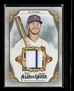 2022 Topps Allen & Ginter #AGRB-PA Full-Size Relics B Design Pete Alonso - Picture 1 of 2