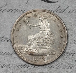 1878-S Trade Dollar Details Nice! #EOU6 - Picture 1 of 2