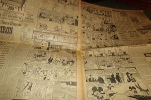 Vintage Dallas Times Herald City News Longhorns Alone SWC Bowls Comics Dear Abby - Picture 1 of 12