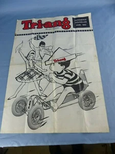 Ancien catalogue dépliant TRI-ANG de nöel 1962 SCALEXTRIC - Picture 1 of 3