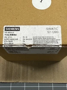 Siemens S7-1200 CPU 1211C 6ES7211-1HE40-0XB0 PLC and CM1241 Communication Module - Picture 1 of 10