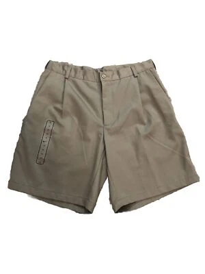 Nuevo con etiquetas Pantalones Cortos Nike Golf Tour Para Hombres 35 Caqui Plisados Resistentes a las Arrugas Foto 1 de 4