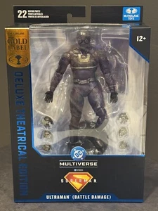Mcfarlane DC Multiverse Ultraman Theatrical 7" BATTLE DAMAGE GOLD LABEL - NEW - Picture 1 of 5