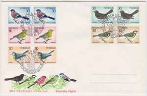 Sweden FDC 1970, Bird, Swedish Birds, Excellent - Picture 1 of 1