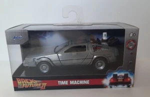 TIME MACHINE RITORNO AL FUTURO 2 BACK to the FUTURE 2 JADA TOYS sc 1:32 maclama - Foto 1 di 8