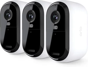 Arlo Essential 2nd Gen Security Camera 2K Wireless Spotlight Indoor&Outdoor -3pk - Picture 1 of 12