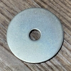 1/4 x 1-1/2" Fender Washers Large Diameter Steel Qty 30 - Bild 1 von 4