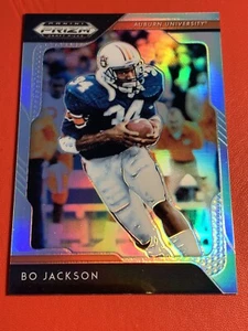 2019 Panini Prizm Draft Picks Prizms Silver #15 Bo Jackson Auburn Raiders - Picture 1 of 2