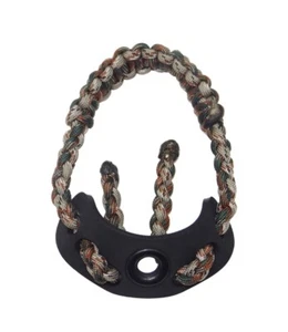 X-Factor Supreme Wrist Sling Bow Archery Camo Camouflage Paracord Rubber Yoke - Picture 1 of 4