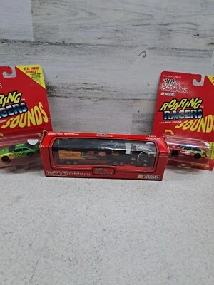 Nascar Racing Champions Roaring Racers 1:64 Diecast and Davey Allison Racing... - Image 1 of 4