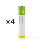 4 Batterie Nedis AAA Pile Micro Alcaline LR03 1,5V