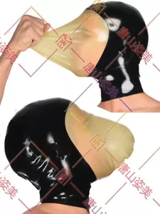 910 latex gummi mask breath space small front hole latex party werar 0.4mm - Picture 1 of 3